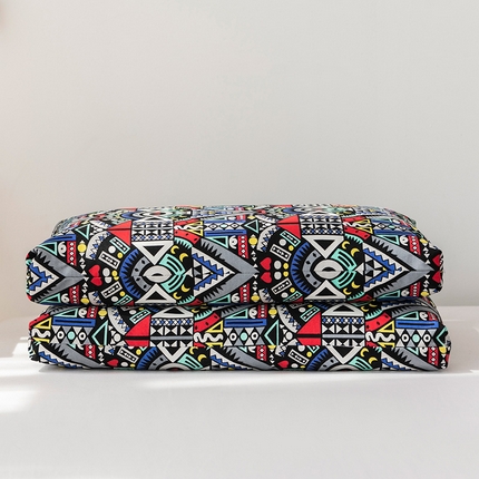 91家纺网 家纺一手货源 找家纺 （总）梦叶草 2024全棉老粗布儿童荞麦枕30×50cm