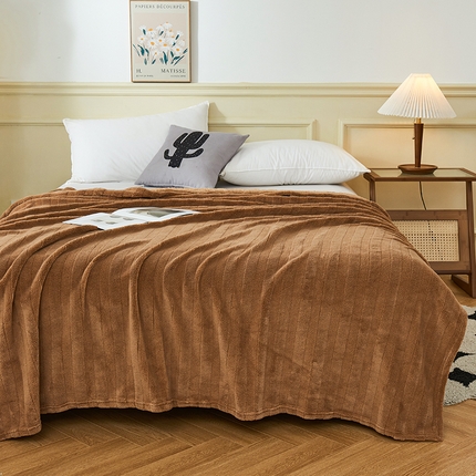 91家纺网 家纺一手货源 找家纺 （总）馨米莱家纺 2024新款塔芙蓉多功能盖毯