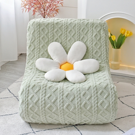 91家纺网 家纺一手货源 找家纺 （总）启博家纺 2024新款提花绒毛毛虫沙发套