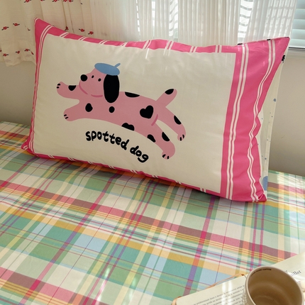 91家纺网 家纺一手货源 找家纺 （总）六巷胡同 2024新款INS元气卡通大版枕套单品