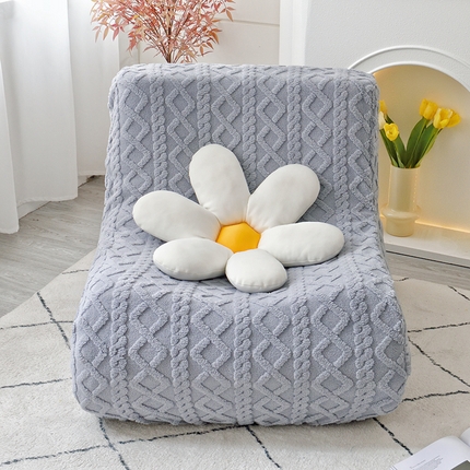 91家纺网 家纺一手货源 找家纺 （总）启博家纺 2024新款提花绒毛毛虫沙发套