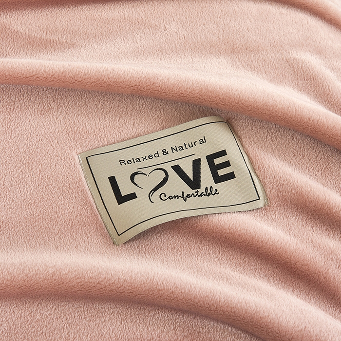 91家纺网 家纺一手货源 找家纺 馨米莱家纺 2024新款牛奶绒盖毯 卡其