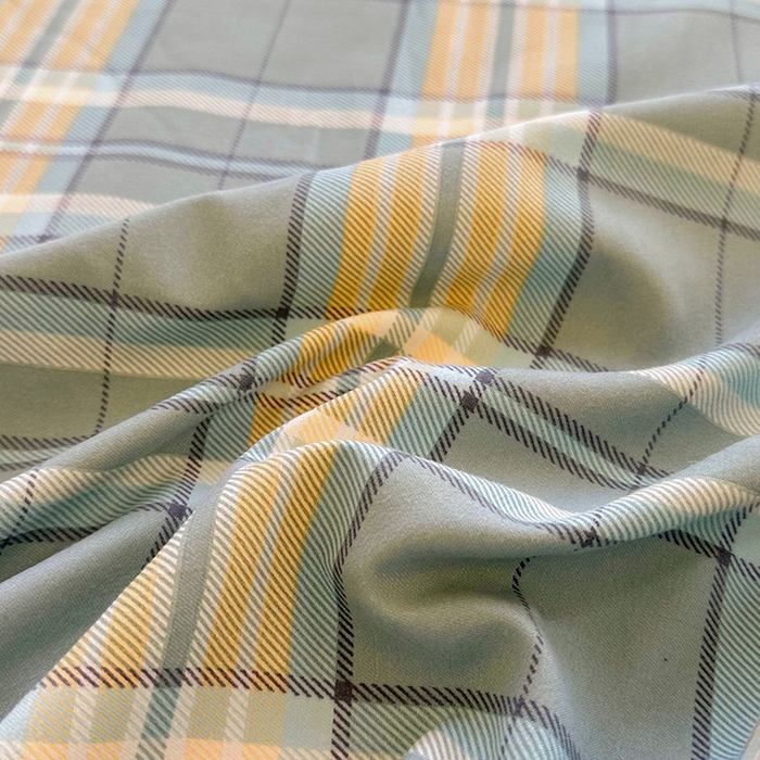 91家纺网 家纺一手货源 找家纺 家贝爱 2024新款3倍加厚水洗棉床笠床单 乐享绿