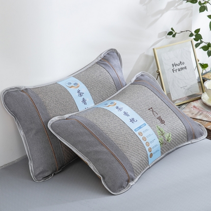 91家纺网 家纺一手货源 找家纺 （总）梦叶草 2024新款冰藤古藤艾草枕茶香枕芯藤席枕头