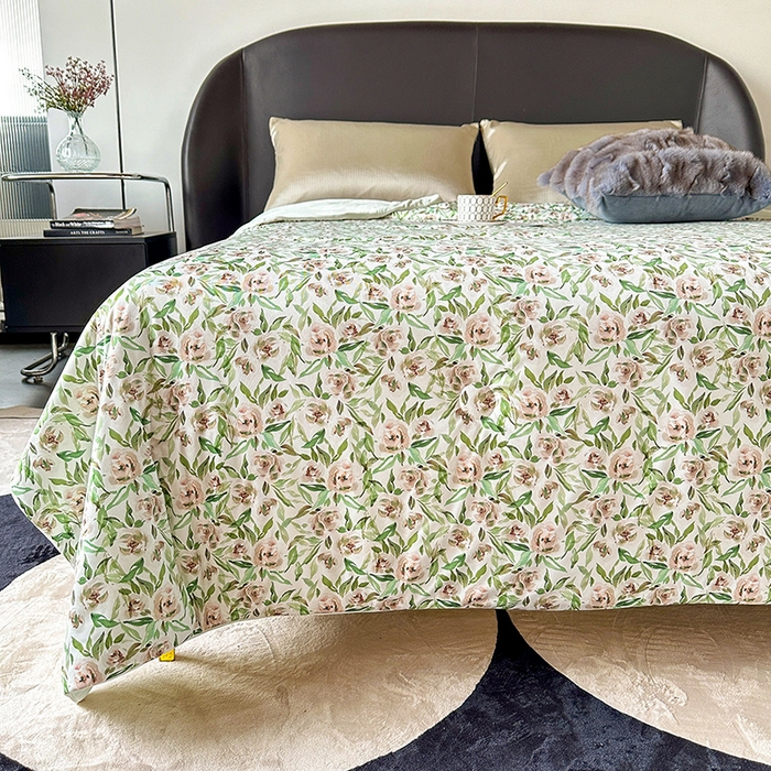 91家纺网 家纺一手货源 找家纺 小芽 2024新款凉感丝夏被 9