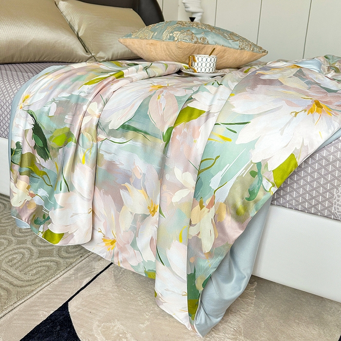 91家纺网 家纺一手货源 找家纺 小芽 2024新款凉感丝夏被 14