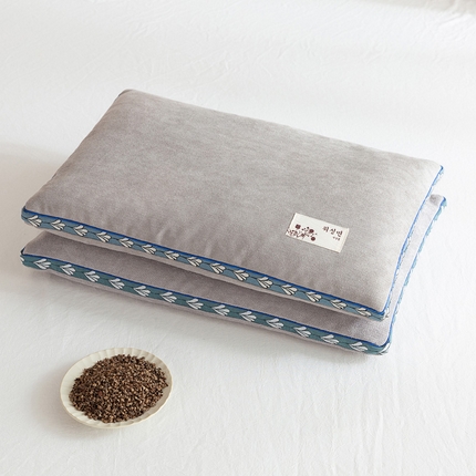 91家纺网 家纺一手货源 找家纺 （总）大熊枕芯 2024新款舒适清爽透气麻绒荞麦枕