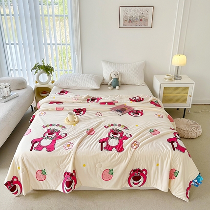 91家纺网 家纺一手货源 找家纺 （总）网客家纺 2024新款迪斯尼针织棉夏被