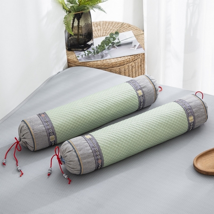 91家纺网 家纺一手货源 找家纺 （总）梦叶草 2024新款凉豆豆护颈糖果枕头枕芯