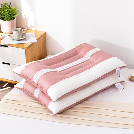 91家纺网 家纺一手货源 找家纺 （总）梦叶草 2024新款全棉锦绣决明子磁石护颈枕磁疗枕芯