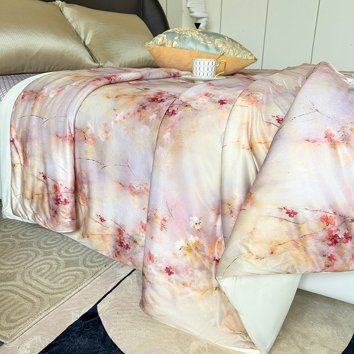 91家纺网 家纺一手货源 找家纺 小芽 2024新款凉感丝夏被 15