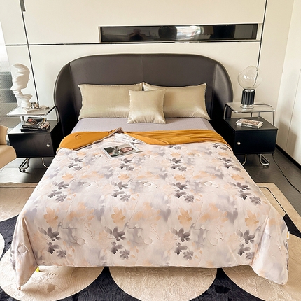 小芽 2024新款凉感丝夏被 叶舞