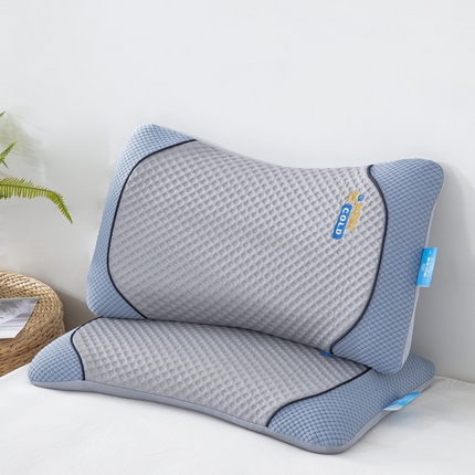 91家纺网 家纺一手货源 找家纺 （总）梦叶草 2024新款儿童华夫格凉感丝记忆枕芯儿童枕头