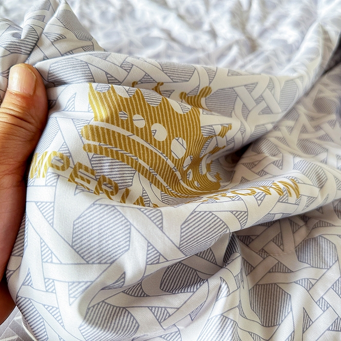 91家纺网 家纺一手货源 找家纺 小芽 2024新款凉感丝夏被 杜尔克