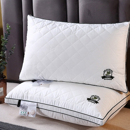 91家纺网 家纺一手货源 找家纺 （总）梦叶草 2024新款绗缝绣花大豆角枕芯