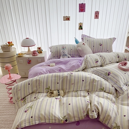 91家纺网 家纺一手货源 找家纺 （总）于果 2024新款全棉13370四件套(9）