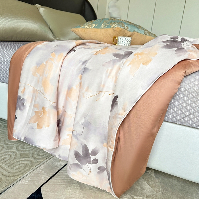 91家纺网 家纺一手货源 找家纺 小芽 2024新款凉感丝夏被 12