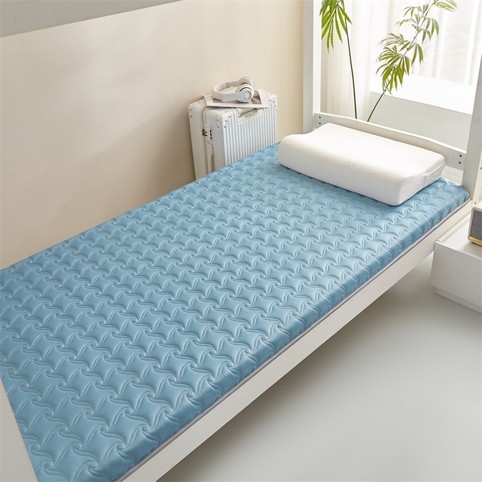 91家纺网 家纺一手货源 找家纺 （总）寐珂 2025新款乳胶凉席床垫A类反面水洗棉加厚学生床垫学生宿舍床垫