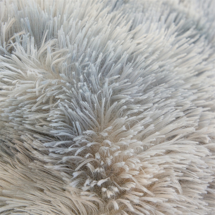 91家纺网 家纺一手货源 找家纺 品尚嘉 2025新款长毛绒拥抱式腰靠跨境外贸水貂绒靠垫沙发靠背 腰靠-扎染浅灰