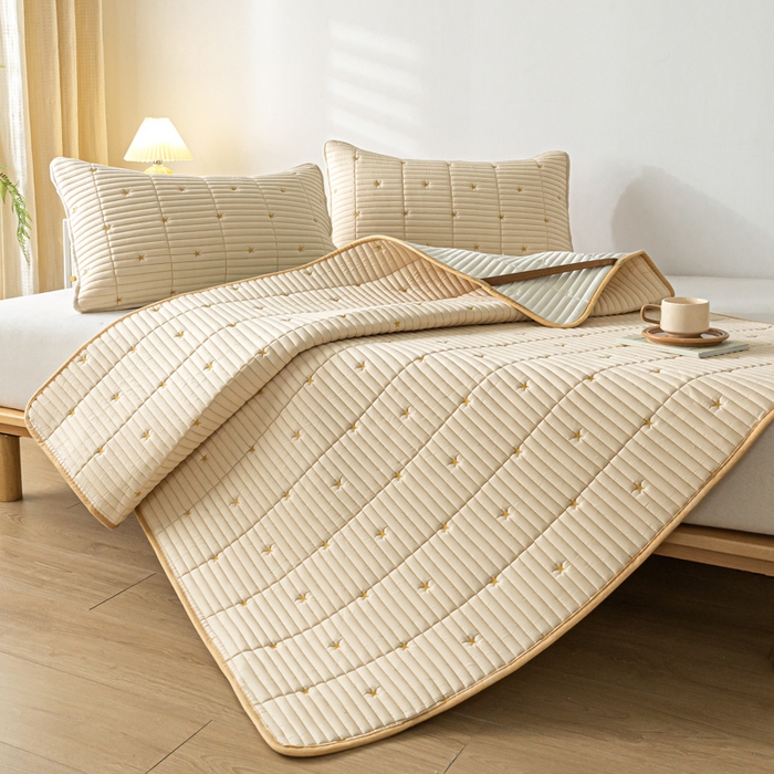 91家纺网 家纺一手货源 找家纺 鑫钰 2024新款1公分厚乳胶床垫薄款席梦思保护垫床护垫-星愿 乳胶床褥-星愿-奶糖咖