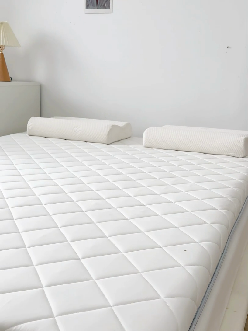 91家纺网 家纺一手货源 找家纺 （总）寐珂 2025新款水洗棉大豆床垫 双人款