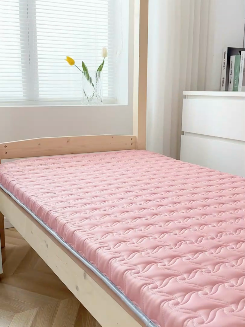 91家纺网 家纺一手货源 找家纺 （总）寐珂 2025新款乳胶凉席床垫A类反面水洗棉加厚学生床垫学生宿舍床垫