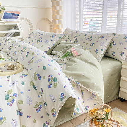 91家纺网 家纺一手货源 找家纺 （总）宇彬家纺 2024新款13372喷气全棉四件套