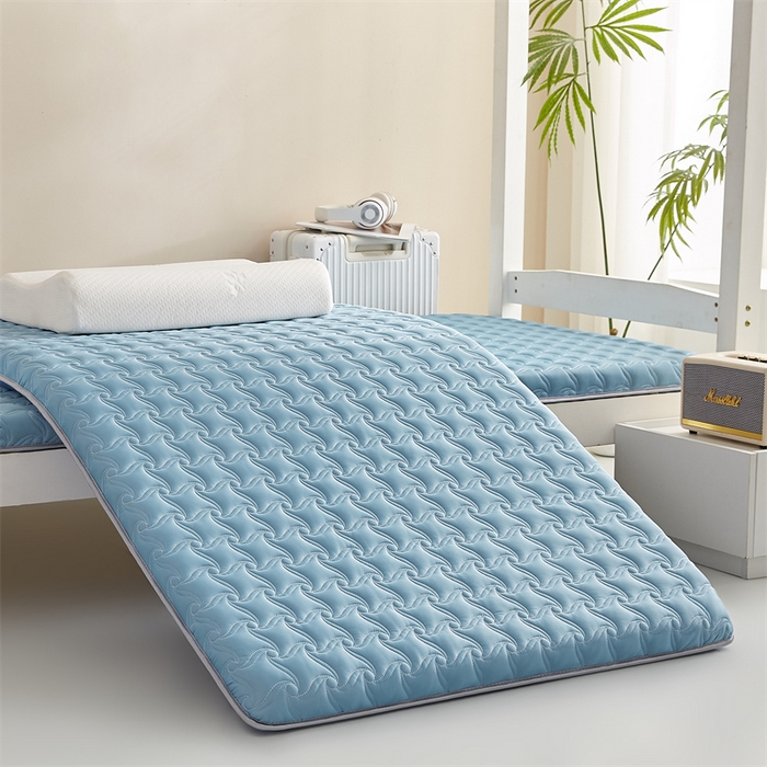 91家纺网 家纺一手货源 找家纺 （总）寐珂 2025新款乳胶凉席床垫A类反面水洗棉加厚学生床垫学生宿舍床垫