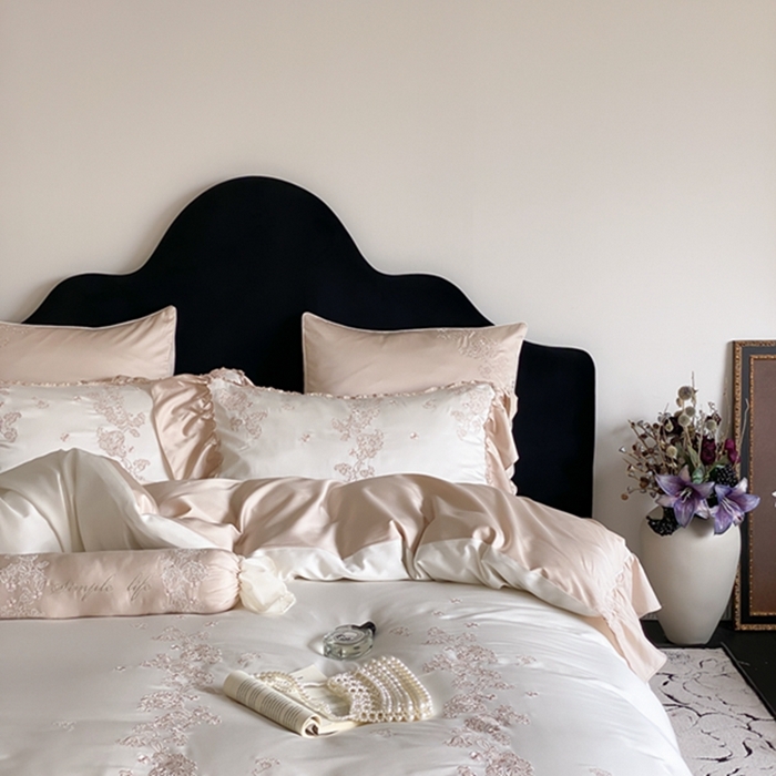 91家纺网 家纺一手货源 找家纺 （总）MIU缪家居 2024新款100支天丝棉四件套-舒芙蕾