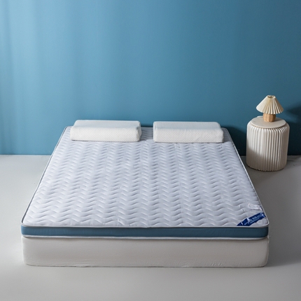 91家纺网 家纺一手货源 找家纺 （总）元昊床垫 2025新款A类牛奶丝乳胶抗压床垫立体款