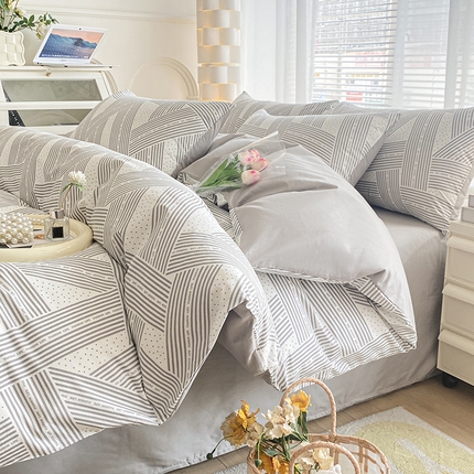 91家纺网 家纺一手货源 找家纺 （总）宇彬家纺 2024新款13372喷气全棉四件套