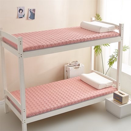 91家纺网 家纺一手货源 找家纺 （总）寐珂 2025新款乳胶凉席床垫A类反面水洗棉加厚学生床垫学生宿舍床垫