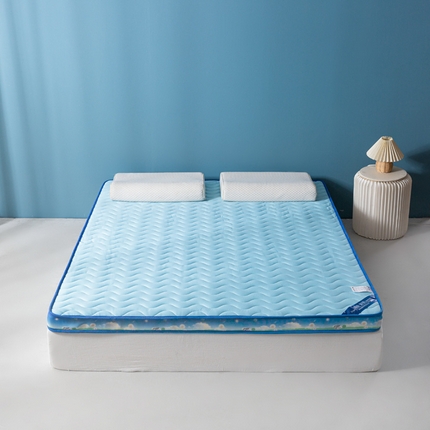 91家纺网 家纺一手货源 找家纺 （总）元昊床垫 2025新款A类牛奶丝乳胶抗压床垫立体款