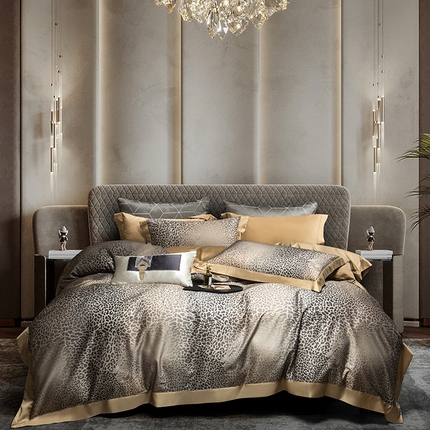 91家纺网 家纺一手货源 找家纺 （总）时亿家居 2024新款100支天丝棉数码四件套