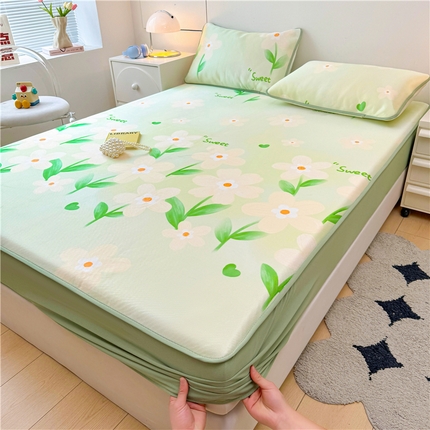 91家纺网 家纺一手货源 找家纺 （总）喜居 2024新款A类凉感冰丝凉席冰丝席子软凉席