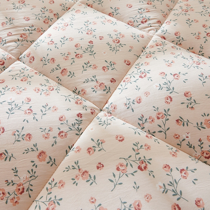 91家纺网 家纺一手货源 找家纺 富威堡棉花床垫褥子单人床褥炕被床垫垫褥软垫家用学生宿舍加厚 浅汐