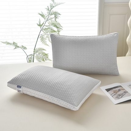 91家纺网 家纺一手货源 找家纺 （总）皇冠之家 2024新款冰豆豆羽丝棉枕芯48*74一只