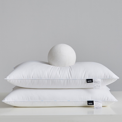 91家纺网 家纺一手货源 找家纺 乐可 2024新款A类全棉奢享酒店枕头枕芯 单边款