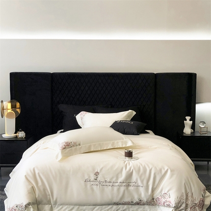 91家纺网 家纺一手货源 找家纺 （总）馨蕊家居 2024新款80SLF奥地利兰精天丝四件套-洛克庄园