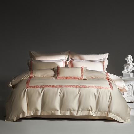 91家纺网 家纺一手货源 找家纺 淼铭家纺 2025新款新品高端新品甄棉四件套-影系列  影•白