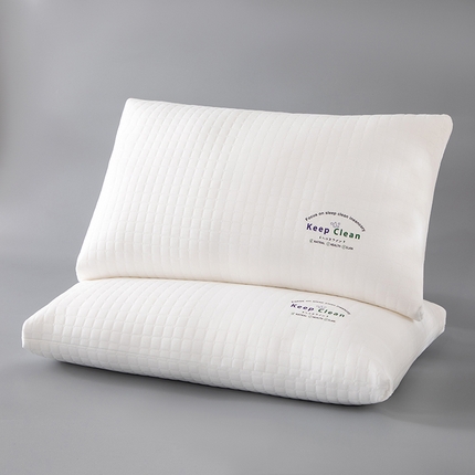 91家纺网 家纺一手货源 找家纺 （总）仁宇枕业 2024新款透气洁净针织棉羽丝枕头枕芯