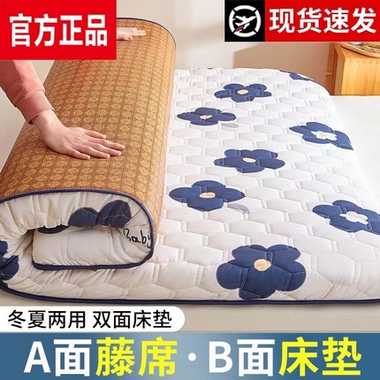 （总）纺孚床垫 2024新款双面凉席床垫