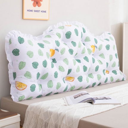 91家纺网 家纺一手货源 找家纺 美达人 2024新款水洗棉安妮儿系列珍珠棉靠背 吖妮-绿叶