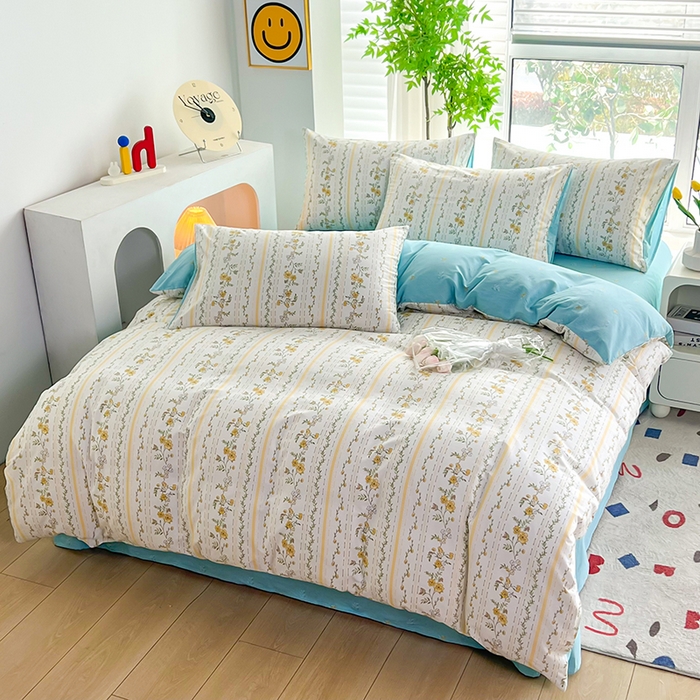 91家纺网 家纺一手货源 找家纺 雲归梦 2024新款全棉13070多规格四件套 宁静致远