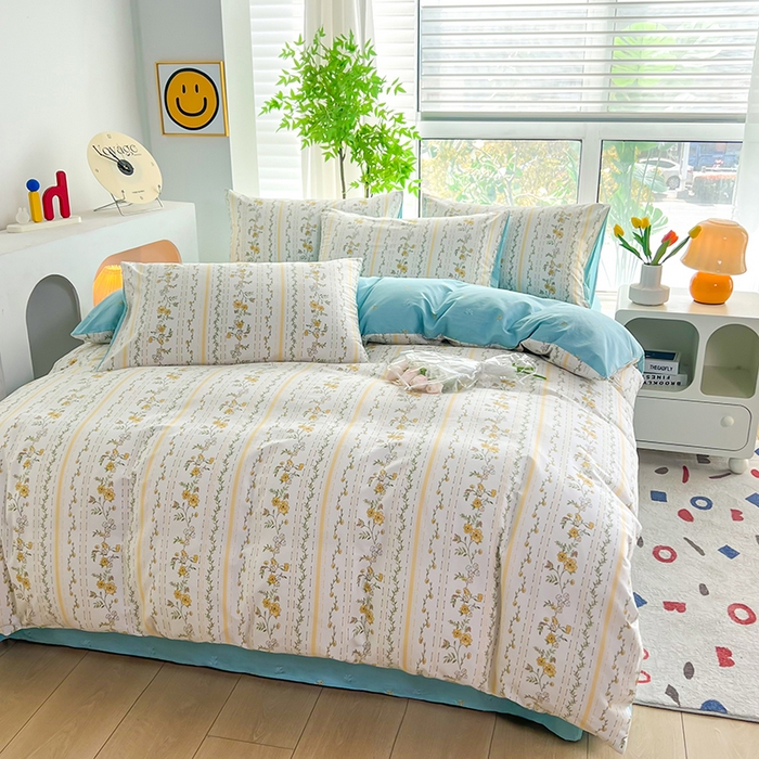 91家纺网 家纺一手货源 找家纺 雲归梦 2024新款全棉13070多规格四件套 宁静致远