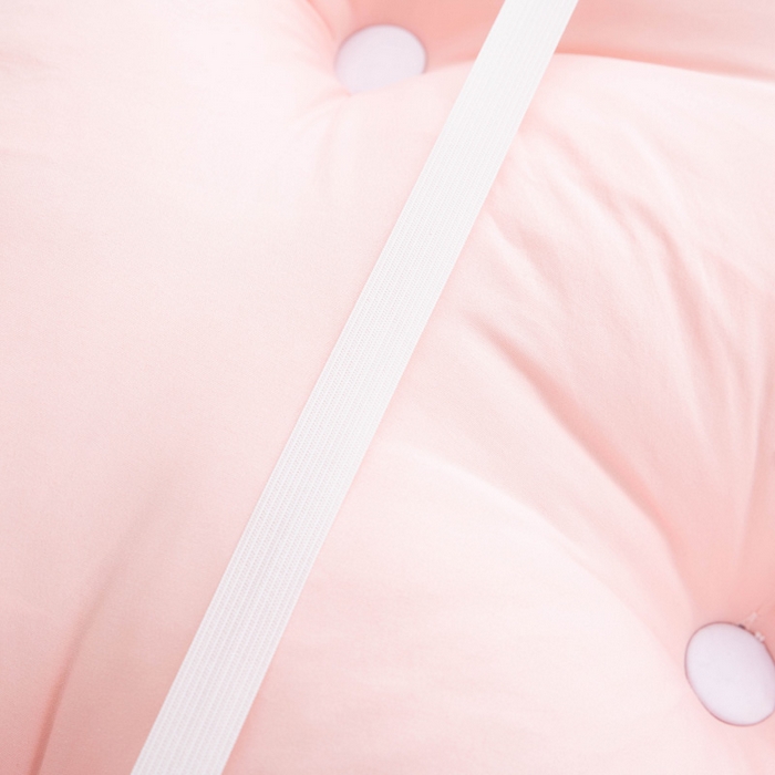 91家纺网 家纺一手货源 找家纺 美达人 2024新款水洗棉安妮儿系列珍珠棉靠背 吖妮-玉