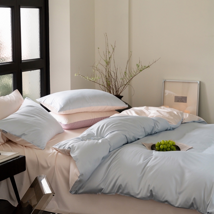 91家纺网 家纺一手货源 找家纺 （总）时光里 2024新款天丝棉单被套