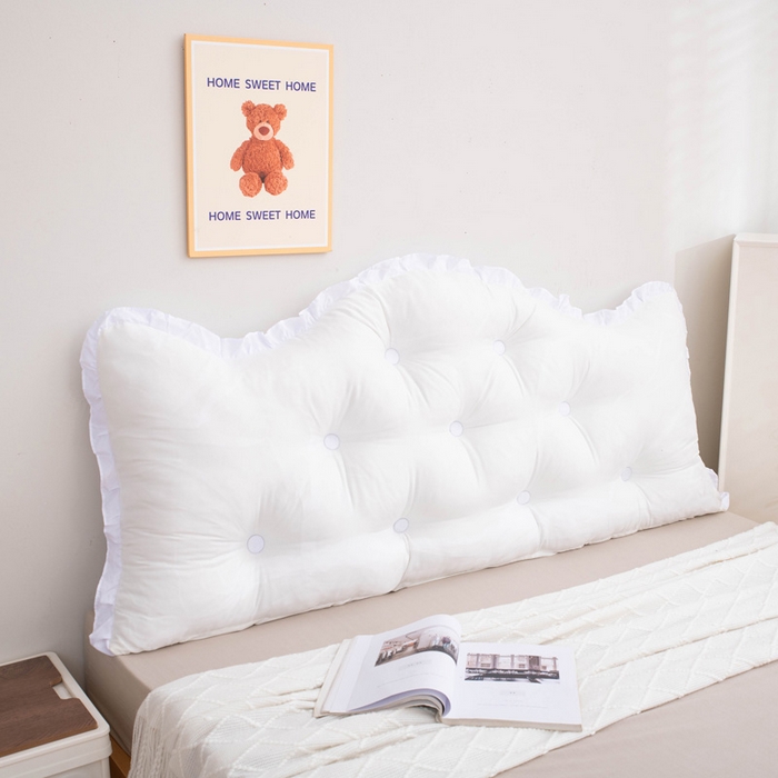 91家纺网 家纺一手货源 找家纺 美达人 2024新款水洗棉安妮儿系列珍珠棉靠背 吖妮-米