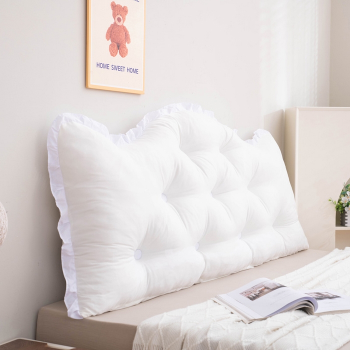 91家纺网 家纺一手货源 找家纺 美达人 2024新款水洗棉安妮儿系列珍珠棉靠背 吖妮-米