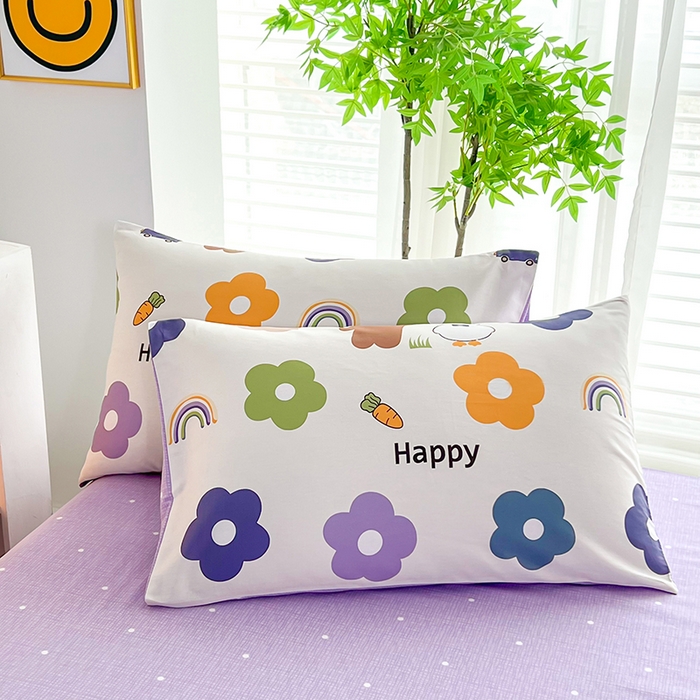 91家纺网 家纺一手货源 找家纺 雲归梦 2024新款全棉13070多规格四件套 快乐熊